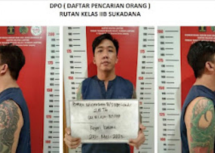 Keamanan Rutan Sukadana Lamtim Dipertanyakan, 1 Tahanan Narkotika Berhasil Kabur, Ini Respon Kadivpas!