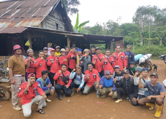 Peduli Bencana Sidomulyo, Pemuda Batak Bersatu Lambar Salurkan Bantuan 