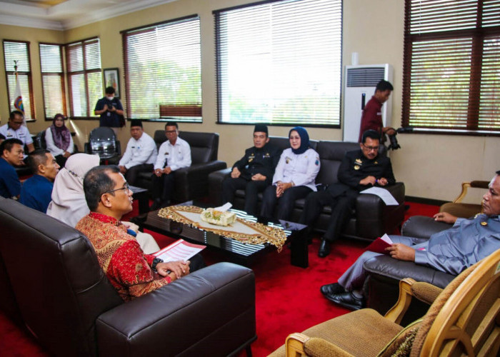Bupati Lamsel Terima Kunjungan Silaturahmi Kepala BPJS Kesehatan Cabang Bandar Lampung
