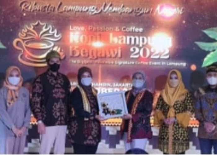 Bupati Tanggamus Hadiri Acara Kopi Lampung Begawi 2022