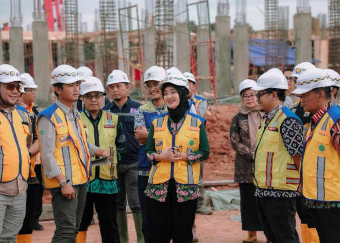 Wagub Jihan Sidak Pembangunan Sekolah Rakyat di Kota Baru, Target Rampung Juni 2026