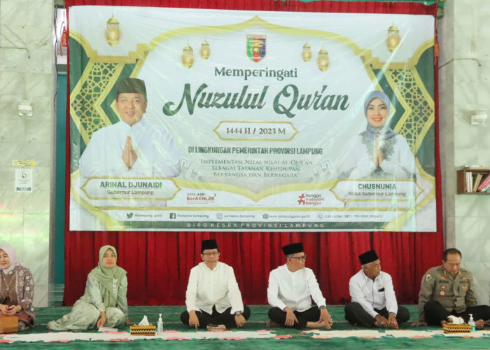 Pemprov Lampung Peringati Nuzulul Qur'an 1444 H/2023