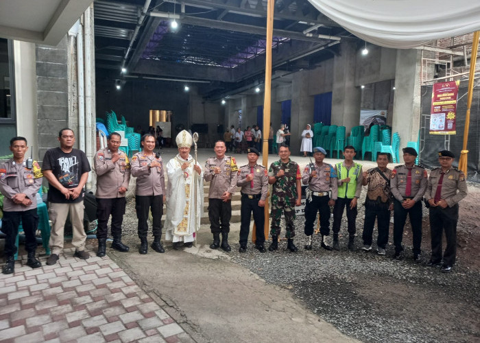 Polresta Bandar Lampung Siagakan Ratusan Personel Amankan Perayaan Paskah