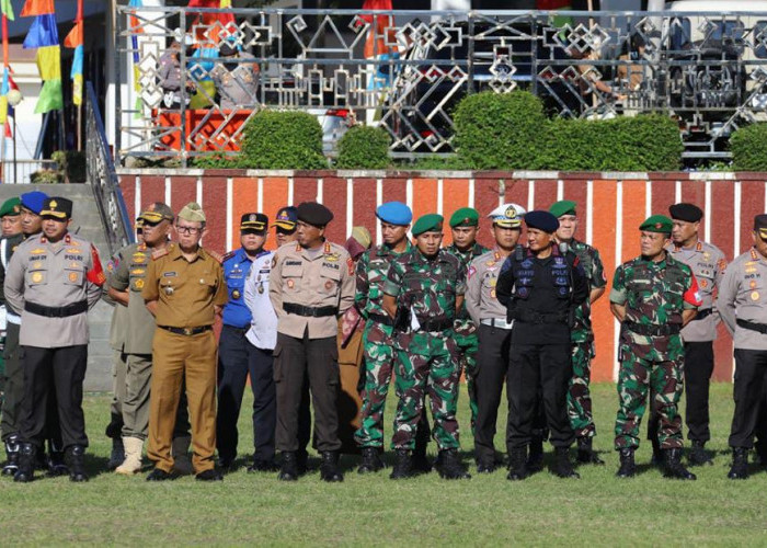 Pemprov Lampung Apel Gelar Pasukan Pengamanan Sambut Ibu Negara Besok 