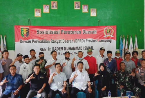 Wakil Ketua DPRD Lampung Sosialisasikan Perda Kemandirian Pangan di Purwotani 