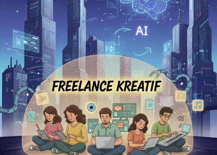 Saat AI Masuk Dunia Kerja, Freelance Kreatif Justru Bertahan