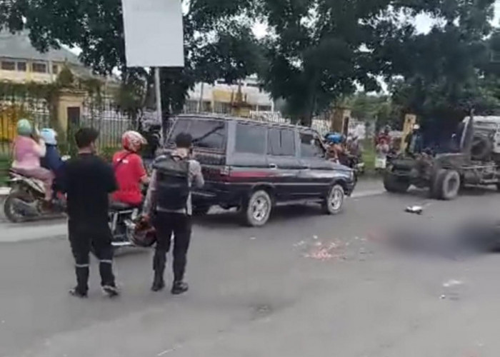 Polisi Buru Sopir Truk Penyebab yang Tabrak IRT di Depan PKOR Way Halim