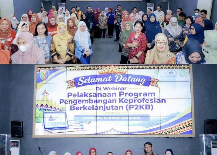 RSUD Abdul Moeloek Gelar Webinar P2KB, Ribuan Tenaga Kesehatan Ikut Secara Daring