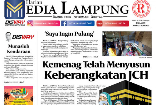 E-Paper Harian Media Lampung Edisi 2 Juni 2022
