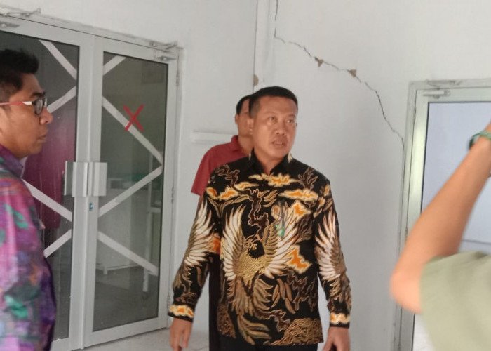 Gedung Puskesmas Bukit Kemuning Rusak, Ketua DPRD Lampung Utara Janji Panggil Dinkes