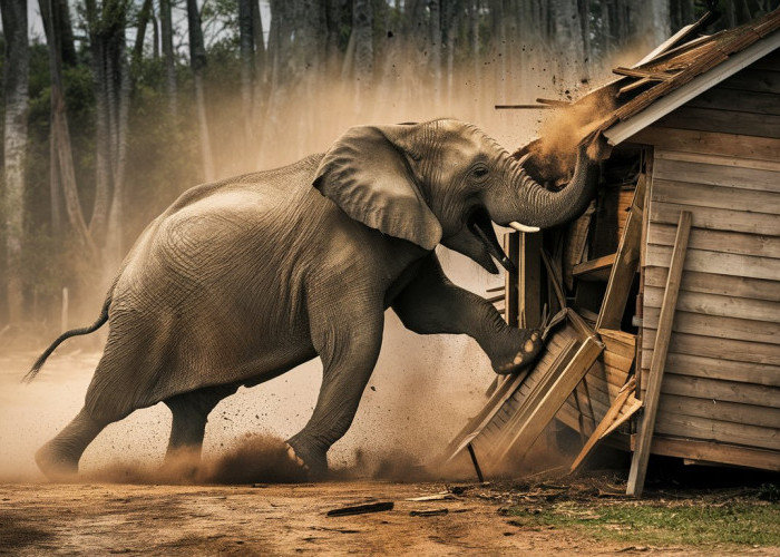 Soal Teror Gajah di Suoh, Camat Dapet Sebut Lokasi Masuk Hutan Lindung