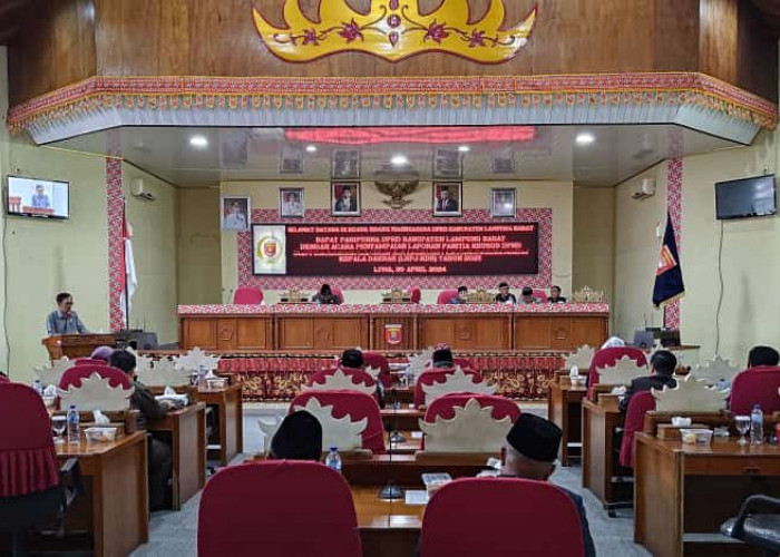 LKPj Bupati Disetujui, Pemkab Lampung Barat Diminta Evaluasi Indikator Kinerja yang Tidak Capai Target