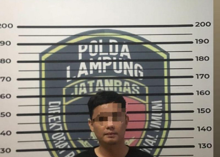 Pemotor di Bandar Lampung Tak Terima Ditegur dan Aniaya Warga, Ditangkap