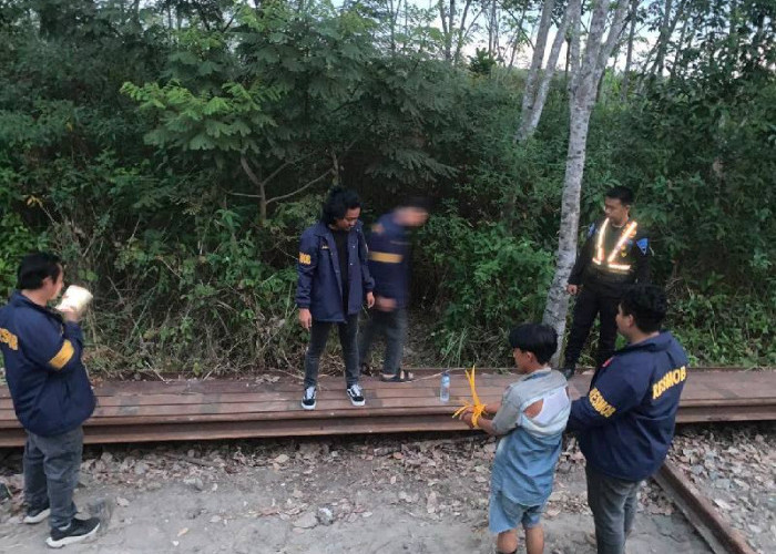 Sinergi KAI dan Polres Way Kanan Berhasil Bongkar Kasus Pencurian Rel Kereta Api