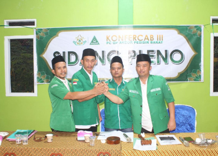 Konfercab III, Betyanto Pimpin PC GP Ansor Pesisir Barat