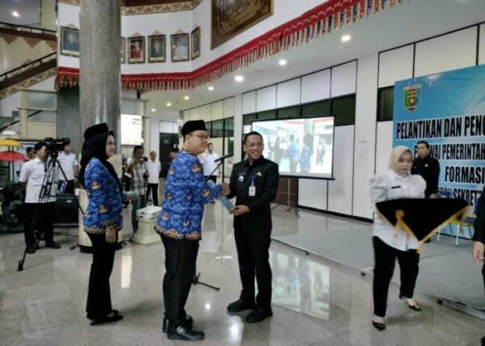 78 ASN P3K di Sekretariat DPRD Provinsi Lampung Resmi Dilantik