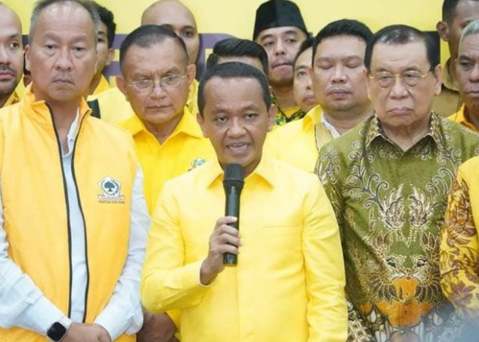 Bahlil Jadi Calon Tunggal Ketum Golkar, Ridwan Hisjam Tak Memenuhi Syarat