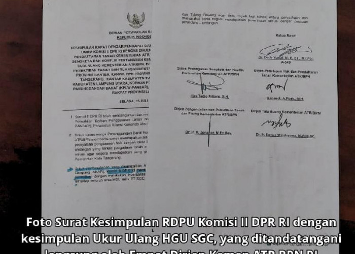 Tiga LSM Lampung Desak Negara Tertibkan Lahan HGU PT SGC: Suara Rakyat Menggema hingga Senayan