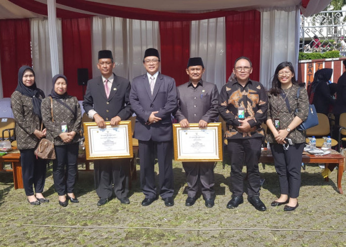 Kabupaten Lambar Raih Penghargaan Paritrana Award Tingkat Provinsi Lampung
