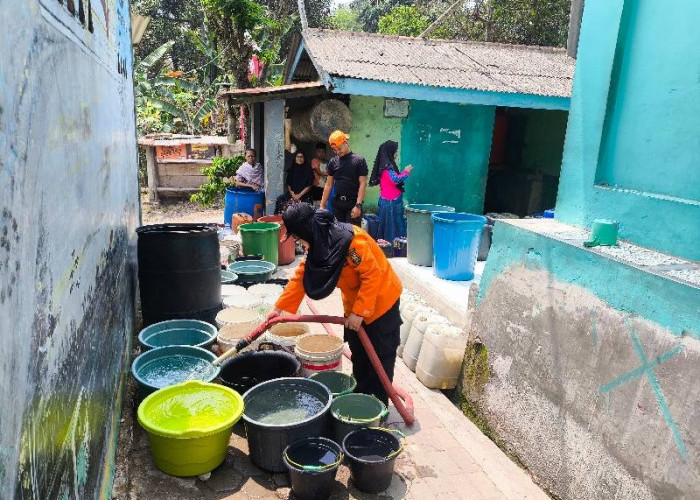 BPBD Bandar Lampung Salurkan 3,46 Juta Liter Air Bersih hingga Oktober 2026