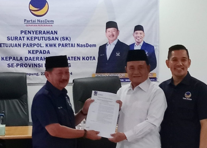 Dapat Rekomendasi dari Partai NasDem, PM-MH Kian Melenggang di Pilkada 2024