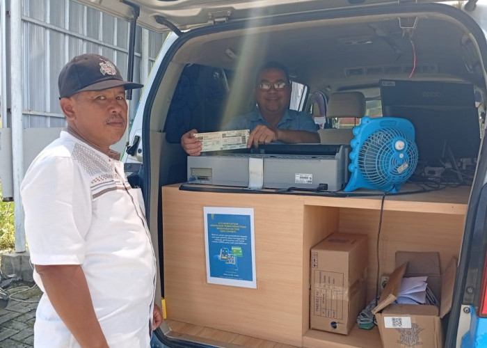 Permudah Bayar Pajak Kendaraan, Samsat Krui Maksimalkan Layanan Keliling di Pesisir Barat