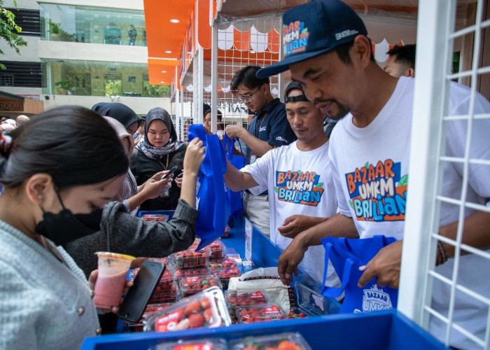 Ekosistem Bisnis Stroberi Kuat di Ciwidey Berkat Dukungan BRI