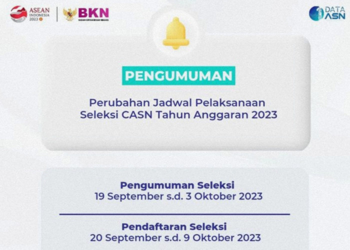 Setelah Diundur, Berikut Jadwal Pendaftaran CPNS 2023