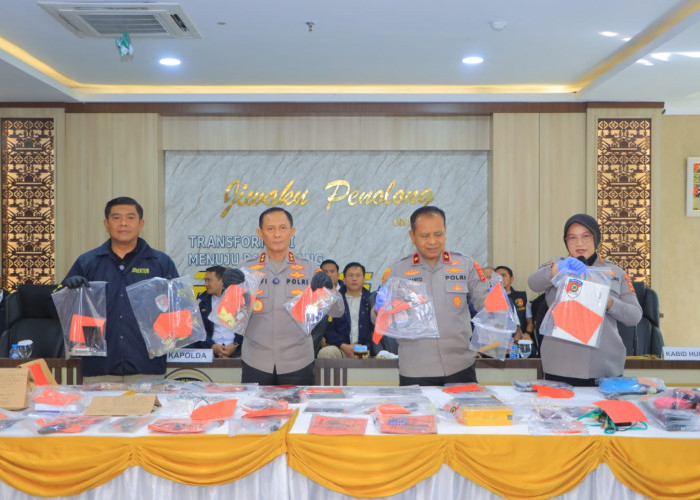 Polda Lampung Ungkap 75 Kasus Street Crime Dalam 19 Hari, 95 Tersangka Diamankan
