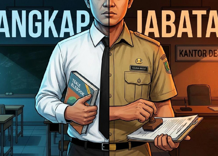 Perangkat Desa Gedung Ketapang Diduga Jalani Dua Jabatan Sekaligus