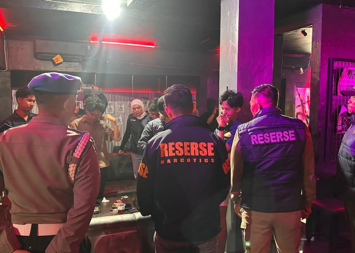 Razia Hiburan Malam di Bandar Lampung, 4 Orang Positif Narkoba