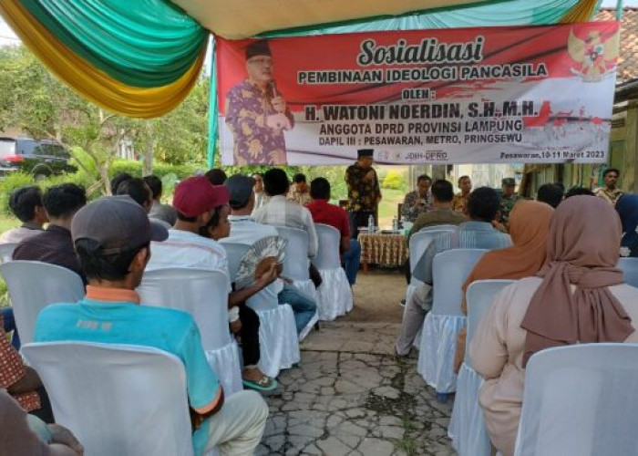 Watoni : DPRD Lampung Tidak Mau Ideologi Bangsa Pudar