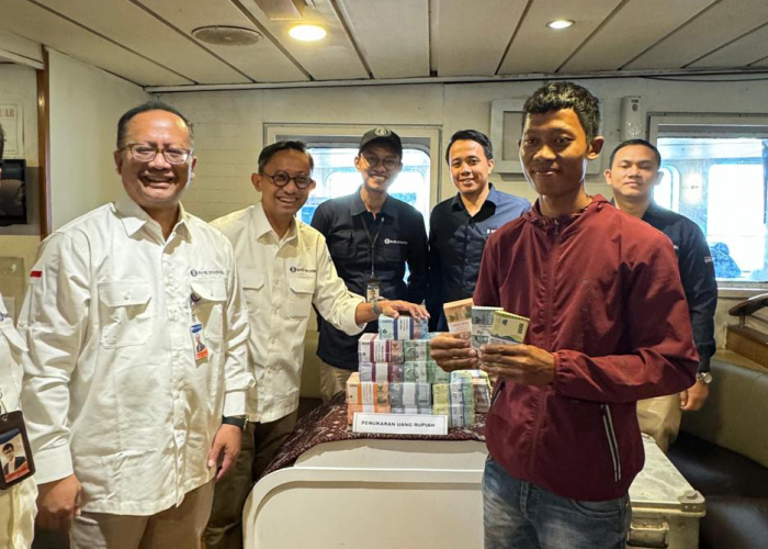 BI Lampung Layani Penukaran Uang di Kapal Penyeberangan Bakauheni-Merak