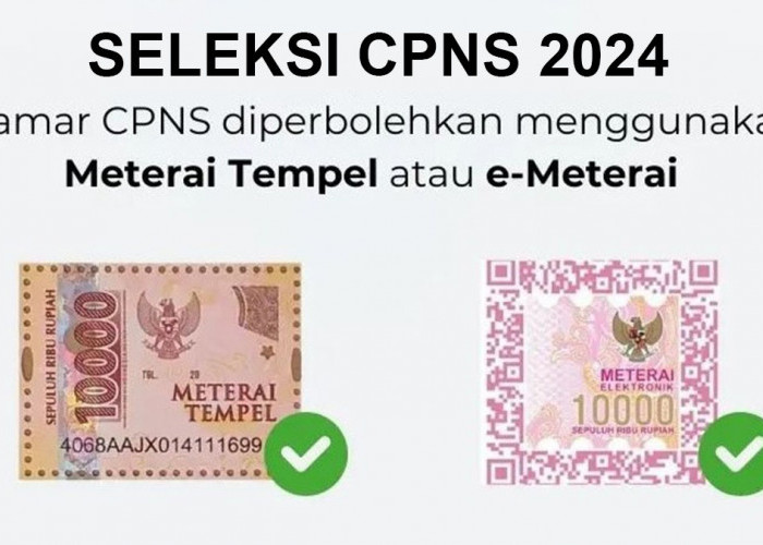 Jangan Sampai Salah! Ini Beda Cara Penggunaan E-meterai dan Meterai Tempel