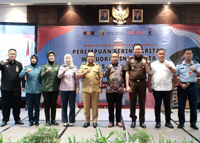 Pemprov Lampung dan KPK Gelar Bimtek Perempuan Antikorupsi, Samsudin Ajak Perempuan Jadi Pelopor Integritas 