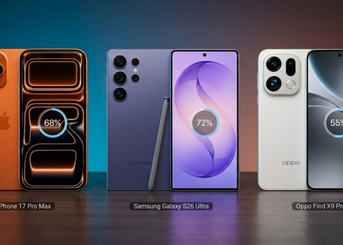 Tes Baterai HP Flagship 2026: Oppo Find X9 Pro Rajai Klasemen, Samsung S26 Ultra Bangkit!