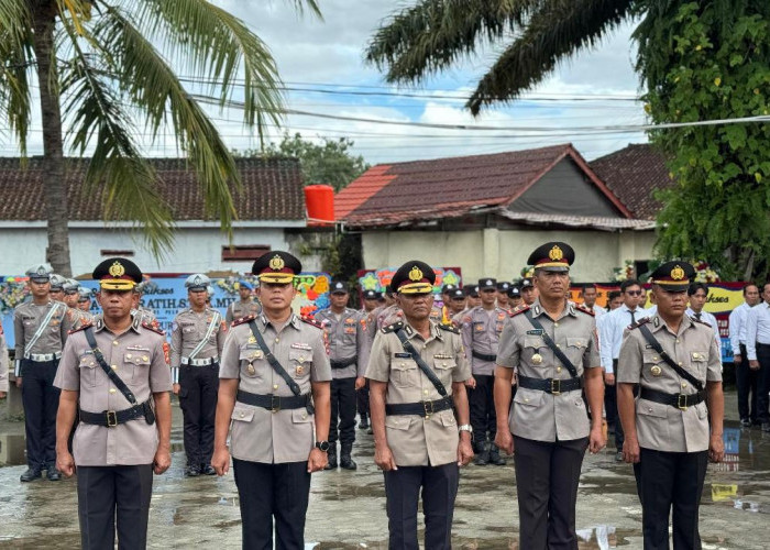 Kapolres Pesbar Pimpin Sertijab, Deretan PJU Resmi Berganti