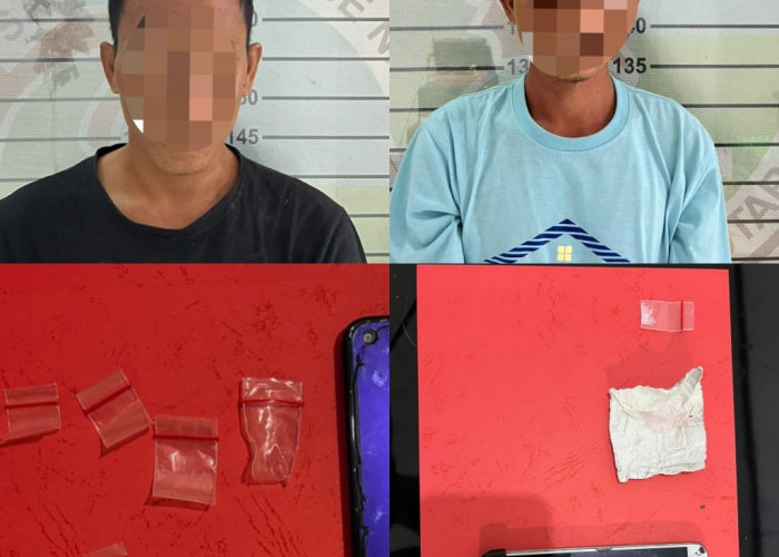 Dua Pelaku Sabu di Kotabumi Diamankan Sat Narkoba Lampung Utara