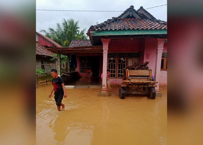 Hujan Deras, Enam Pekon di Ngaras Terdampak Banjir