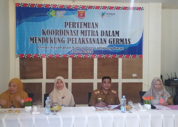 Dinkes Lampung Barat Gelar Pertemuan Mitra Pendukung Germas