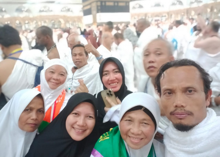 Alhamdulillah, Jemaah Haji Lampung Barat Sehat, Termasuk Jemaah Haji Tertua Berumur 91 Tahun