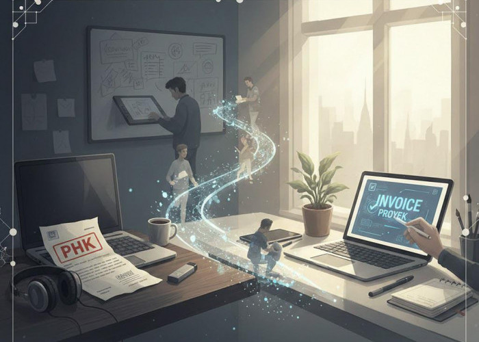 Dari Surat PHK ke Invoice Proyek, Perjalanan Sunyi Pekerja Kreatif