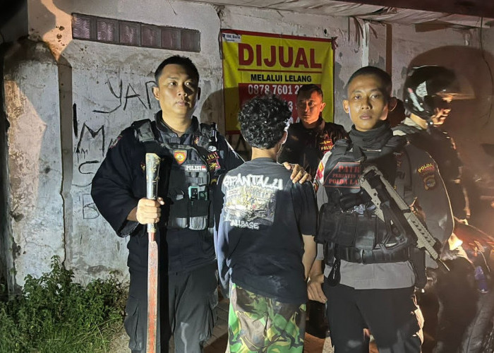 Ancam Polisi dengan Sajam, 5 Remaja Pelaku Tawuran di Bandar Lampung Diamankan