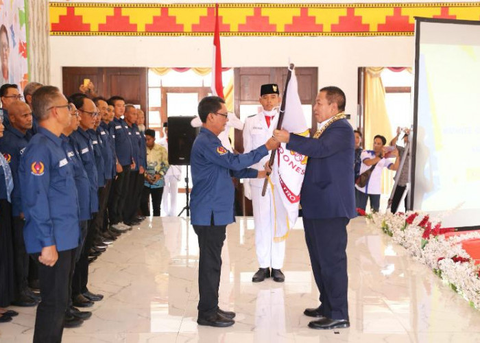 Ketua Umum KONI Lampung, Arinal Lantik Kepengurusan KONI Kota Metro Masa Bakti 2023-2027