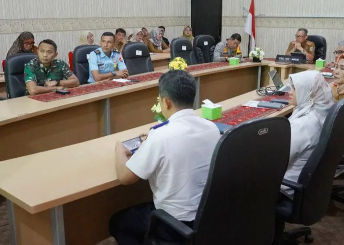 Pemprov Lampung Ikuti Apel Siaga Pengamanan Pasokan dan Harga Pangan Jelang Idul Fitri 2024