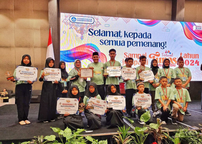 Lampung Barat Raih Juara Umum Festival Tunas Bahasa Ibu Tingkat Provinsi Lampung