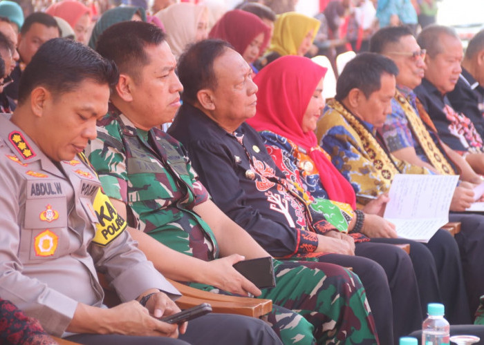 Dandim 0410/KBL Menghadiri Lomba Kelurahan Berprestasi Tingkat Provinsi Lampung Tahun 2024