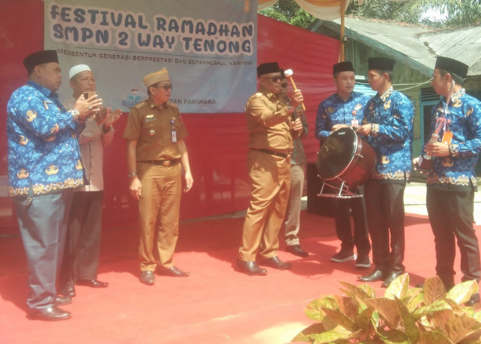 Bulki Basri Apresiasi Kegiatan Festival Ramadhan SMPN 2 Way Tenong