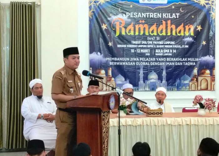 492 SMA dan SMK di Lampung Ikuti Pesantren Kilat Ramadhan Upaya Disdikbud Bangun Karakter Siswa