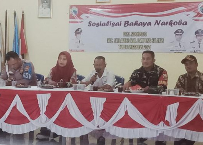 Peduli Kepada Generasi Muda dan Masyarakat, Pemdes Sidoarjo Sosialisasi Bahaya Narkoba 